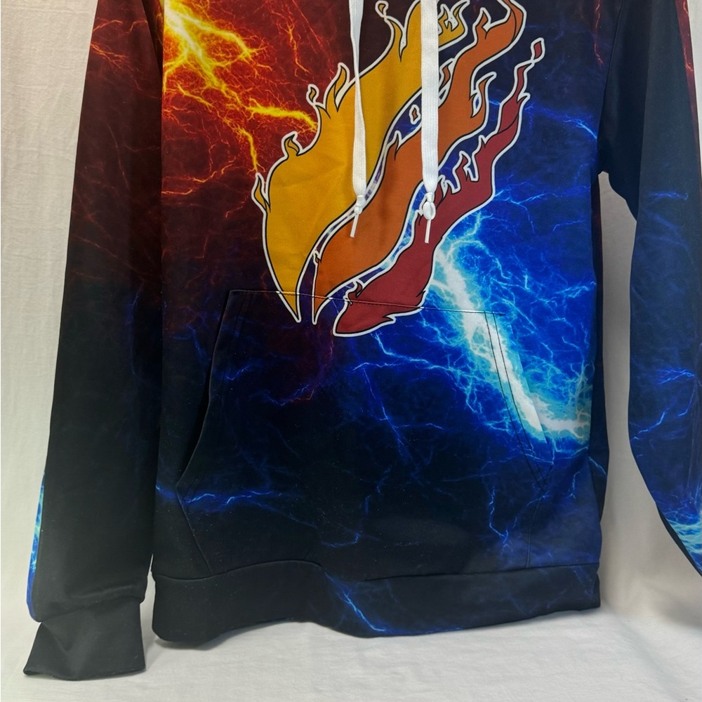 Flame Graphic Hoodie